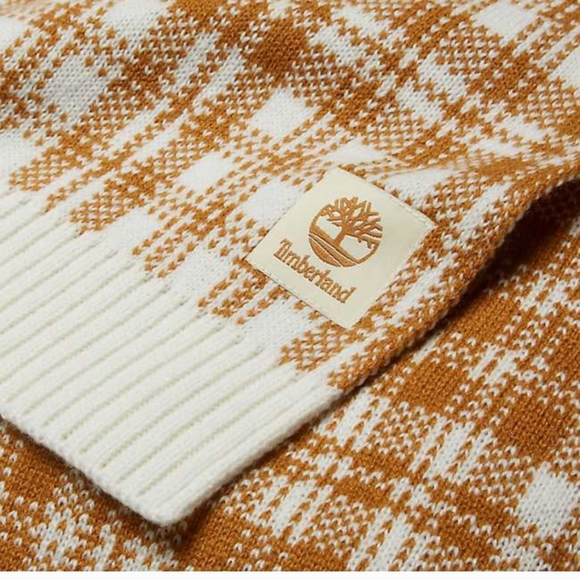NWT Timberland Buffalo Plaid Scarf - Picture 2 of 8